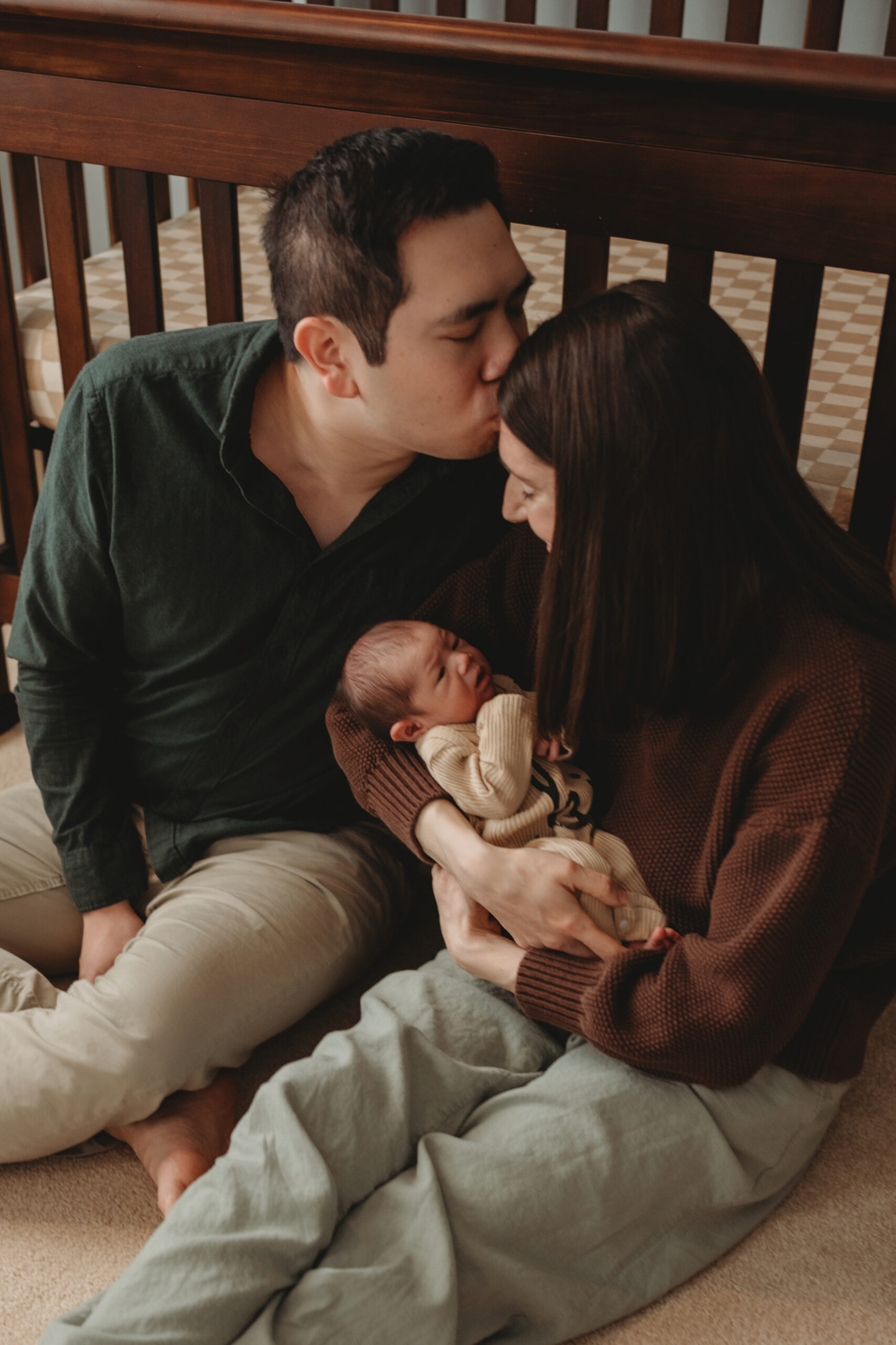 Zhang Family Newborn Session | North Haven CT Newborn Photographer
