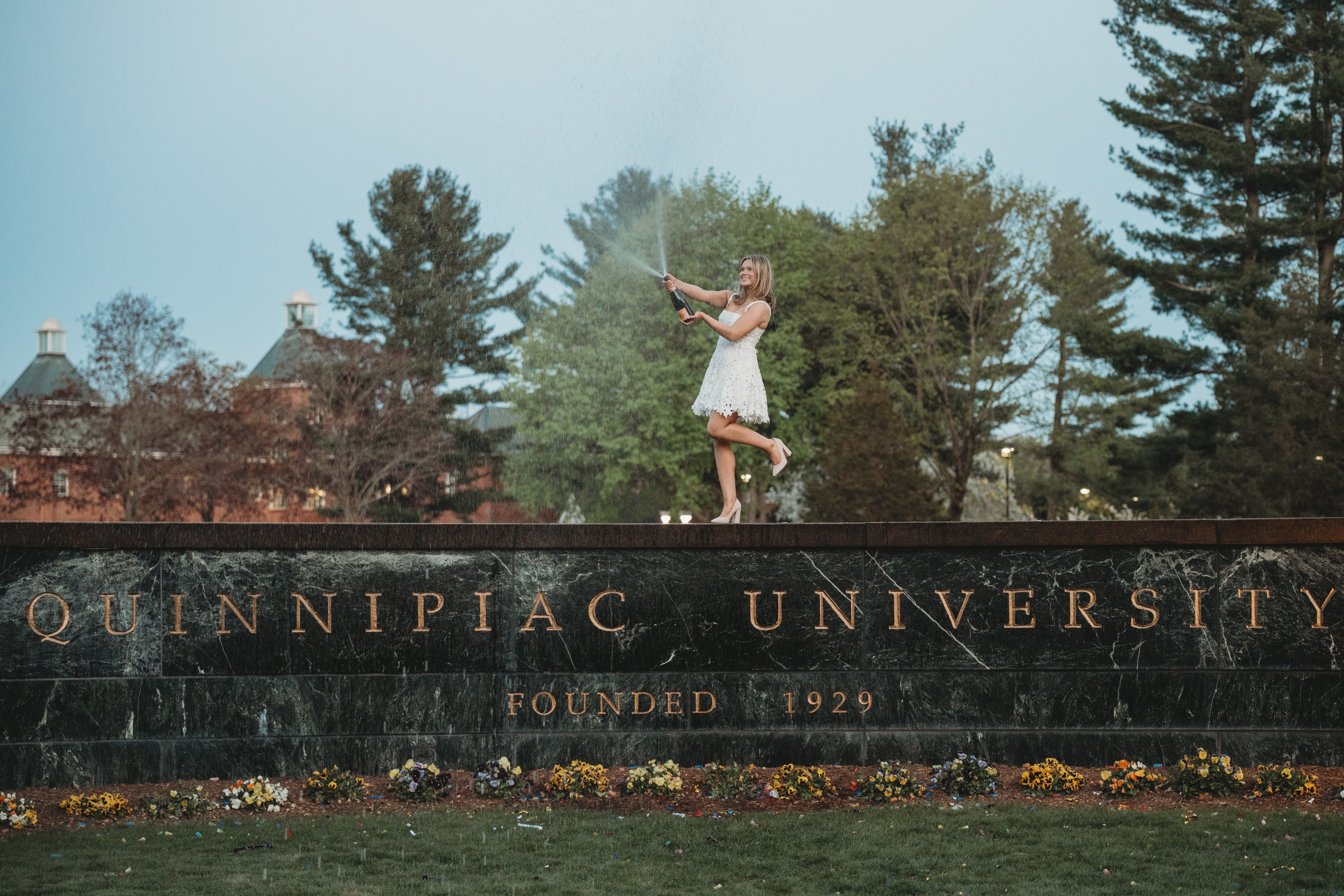 Rebecca's Graduation Portraits | Quinnipiac CT Graduation Photographer